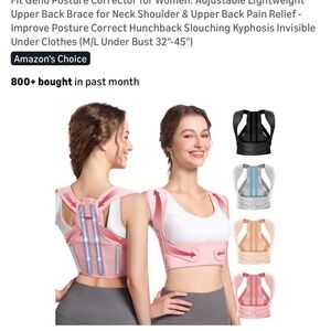 Fit Geno Pink Posture Corrector